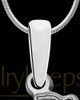 Solid 14K White Gold Eternal Highway Ash Jewelry