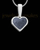 Spiritual Heart Silver Ash Jewelry