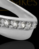 Ladies Botinelli Orchid Pearl Opal Silver Ash Ring