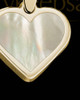 Solid 14K Gold Dramatic Heart Ash Jewelry