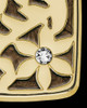 Solid 14K Gold Stonybrook Rectangle Ash Jewelry