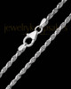 Sterling Silver Premium Rope Chains