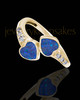 Solid 14K Gold Ladies Isadora Ocean Tide Opal Ash Ring