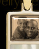 14K Gold Photo Rectangle with Flaxen Ash Jewelry