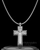 Sterling Silver Permanently Sealed Jewelry Elysian Cross