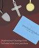 Gold Plated Sterling Permanently Sealed Waterproof Jewelry Elysian Cross