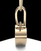 Gold Plated Gentle Heart Permanently Sealed Waterproof Pendant