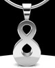 Sterling Silver Perpetual Love Permanently Sealed Jewelry