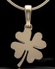Solid 14k Gold My Lucky Clover Permanently Sealed Keepsake Jewelry