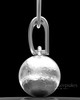 Sterling Silver Spherical Permanently Sealed Keepsake Jewelry