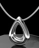 Sterling Silver Permanently Sealed Teardrop Keepsake Jewelry