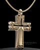 Solid 14k Gold Permanently Sealed Jewelry Elysian Cross