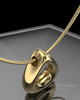 Gold Plated Permanently Sealed Teardrop Keepsake Jewelry