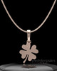 Rose Gold Plated My Lucky Clover Permanently Sealed Keepsake Jewelry