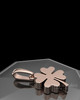 Rose Gold Plated My Lucky Clover Permanently Sealed Keepsake Jewelry