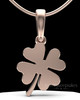 Rose Gold Plated My Lucky Clover Permanently Sealed Keepsake Jewelry