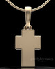 Solid 14K Gold Blessed Permanently Sealed Cross