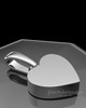 Sterling Silver Wholesome Heart Permanently Sealed Waterproof Keepsake Jewelry