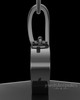 Black Plated Wholesome Heart Permanently Sealed Waterproof Keepsake Jewelry