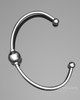 Sterling Silver Permanently Sealed Waterproof Fixed Cape Bracelet