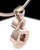 Solid 14K Rose Gold Perpetual Love Permanently Sealed Jewelry