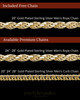 Gold Plated Bullet Permanently Sealed Waterproof Cremation Pendant