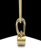 Gold Plated Small Round  Permanently Sealed Waterproof Cremation Pendant