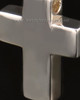 Remembrance Pendant 14k White Gold Slider Cross