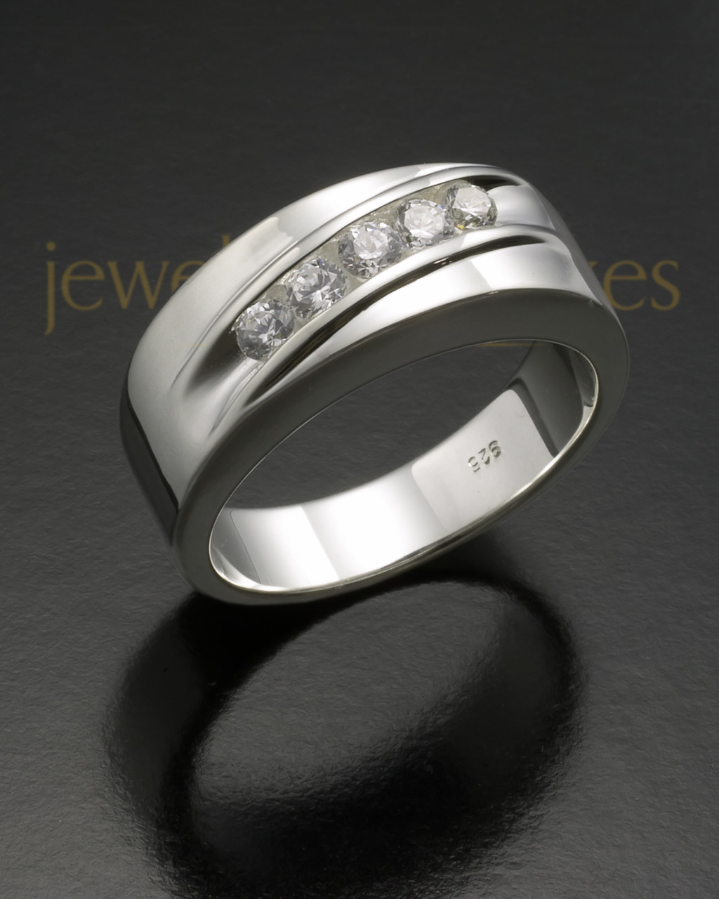 Baguette White Sapphire Engagement Ring, Men Engagement Ring - Etsy Canada  | White sapphire engagement ring, Engagement rings for men, White sapphire  engagement