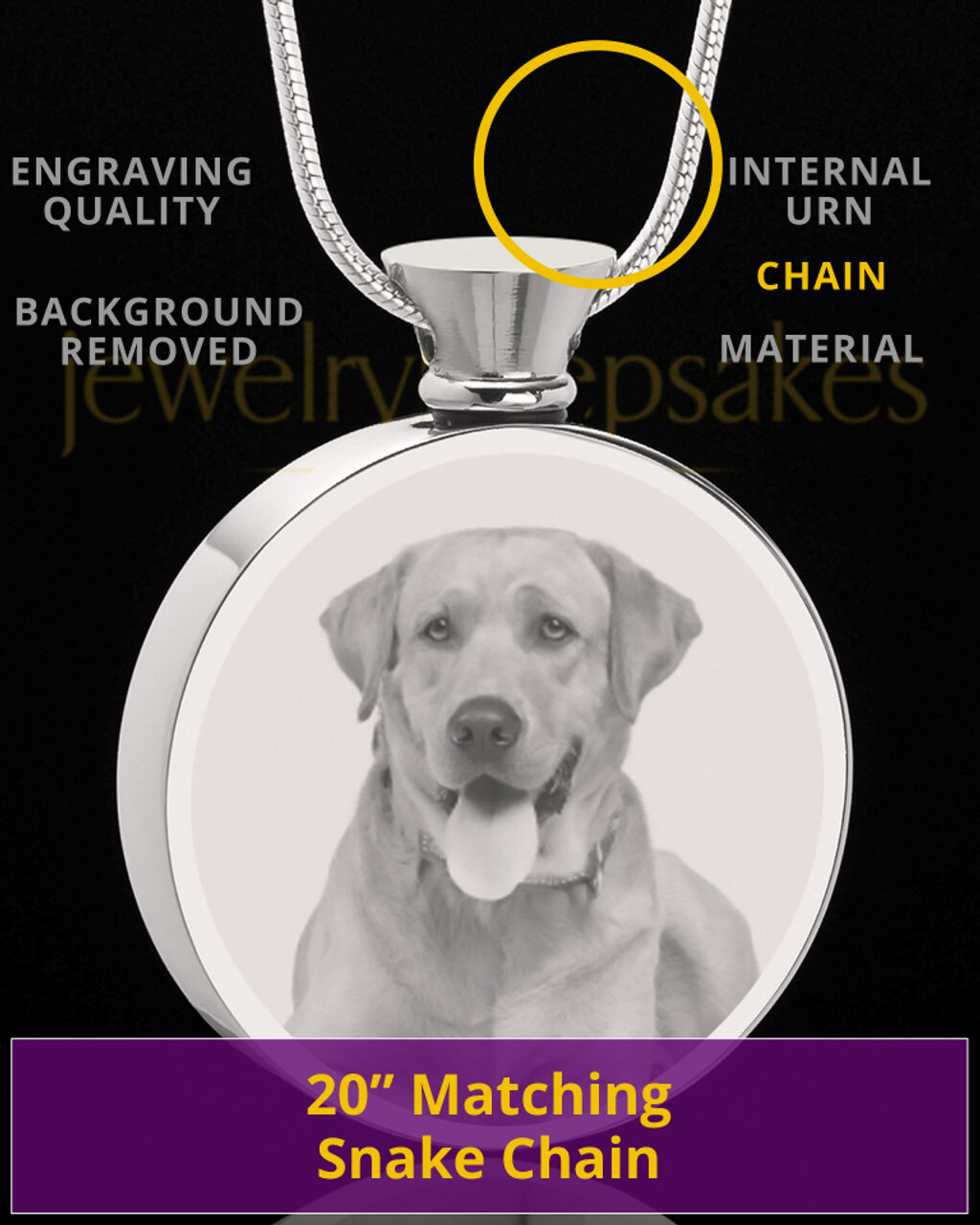 Dog sales cremation pendants