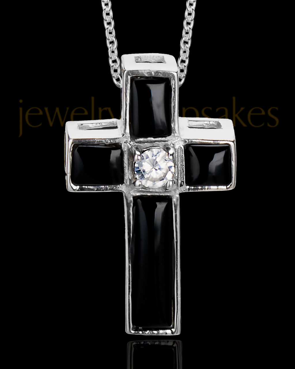 Unique Glass Cross Urn Necklaces – TW Memorial Gifts