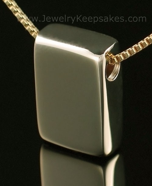 14K gold rectangles with chain 