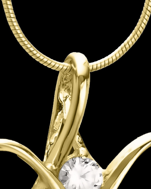 Gold Plated Forever in My Heart Keepsake Jewelry