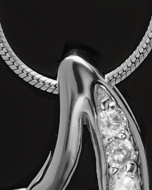 Black Plated with Blue Treasures of the Heart Keepsake Jewelry