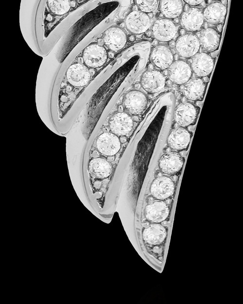 Sterling Silver January Soaring Spirit Cremation Urn Pendant