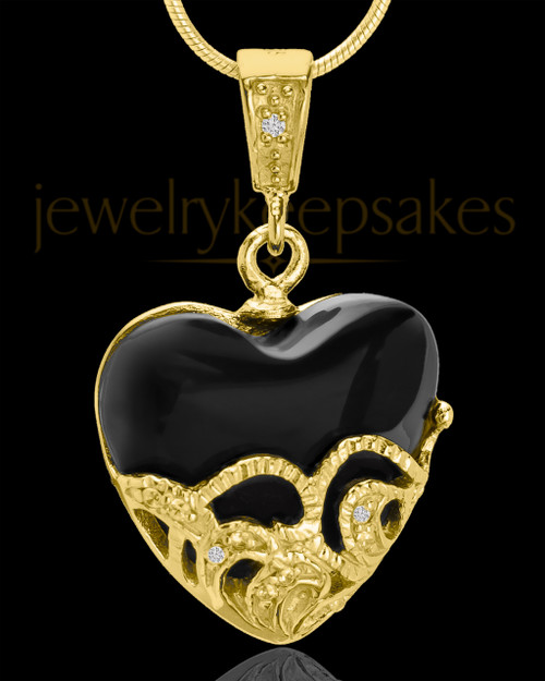 Gold Plated Bundled Heart Keepsake Jewelry