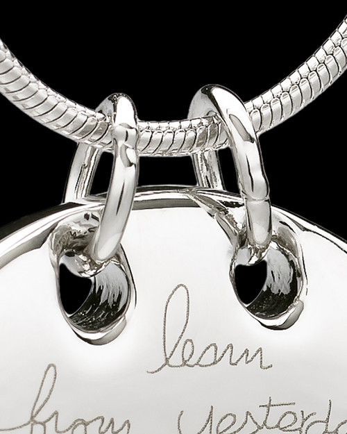 Sterling Silver Ambition Cremation Urn Pendant