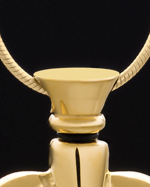 Pet Memorial Jewelry Gold Plated Buddy Heart