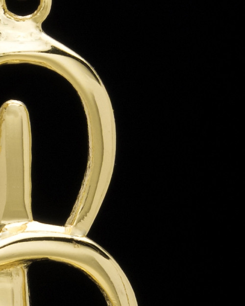 Gold Plated "B" Keepsake Jewelry