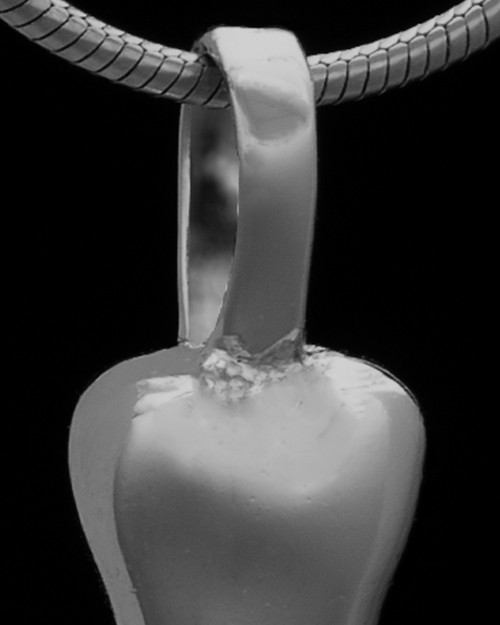 Black Plated Best Pal Bone Keepsake Jewelry