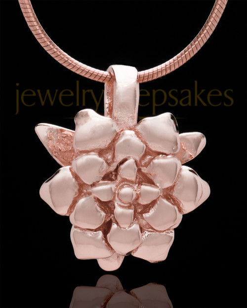 Rose Gold Plated Blossomed Keepsake Jewelry