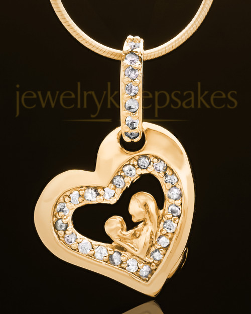 Gold Plated Tenderness Keepsake Jewelry