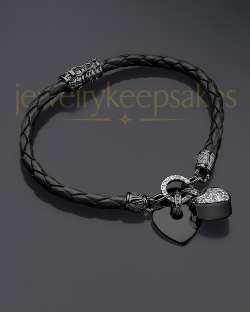 Black Plated Always Bracelet Keepsake