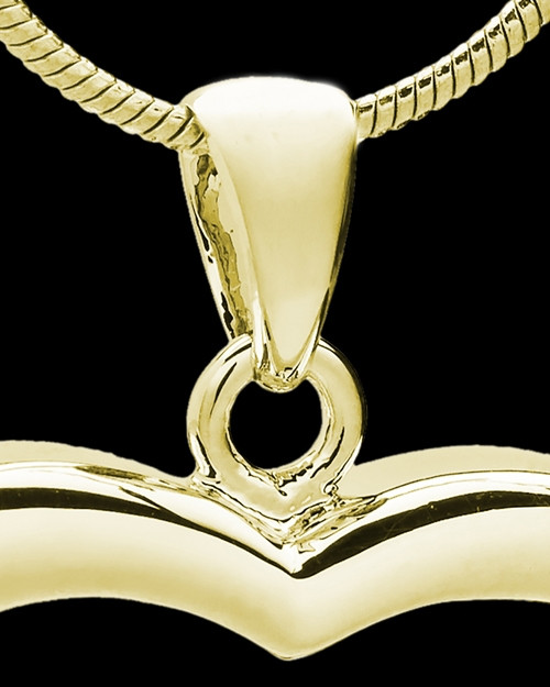 Gold Plated Leaping Love Heart Keepsake Jewelry