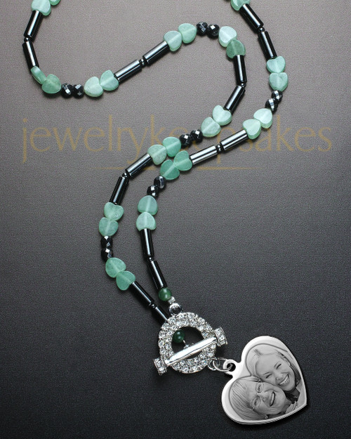 Leila Necklace with Silver Accent Heart