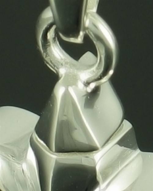 Cremation Necklace Sterling Silver Knight Keepsake