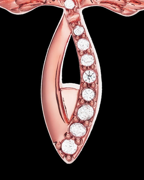 Rose Sterling Silver Glorified Cremation Jewelry