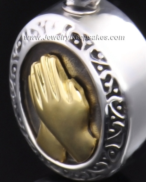 Cremation Charm Sterling Silver Belief Keepsake