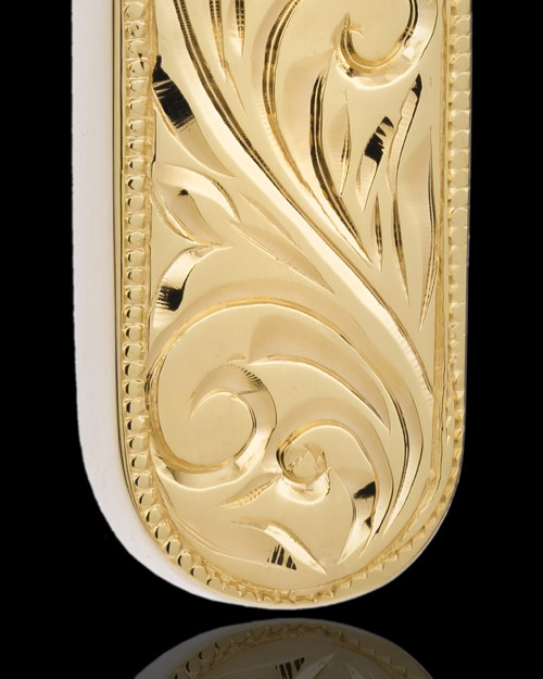 Locket Jewelry 14K Gold Plated Majesty Cylinder Keepsake