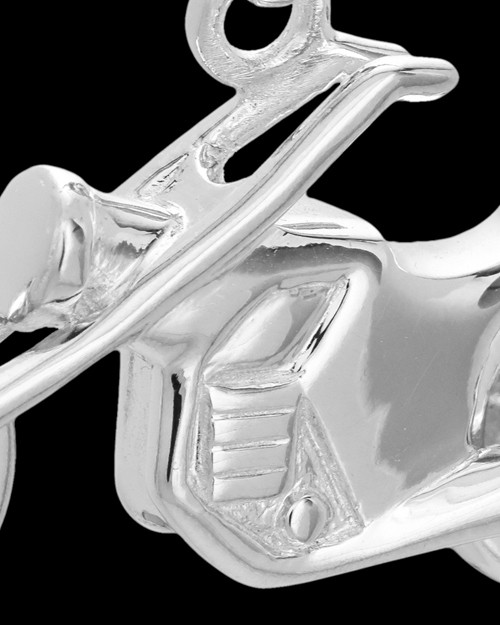 Cremains Jewelry Sterling Silver Cruisin Necklace